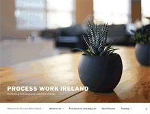 Tablet Screenshot of processworkireland.org